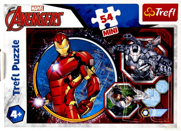 TREFL 54 el. mini Bohaterowie The Avengers 3 [PUZZLE]