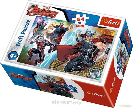 TREFL 54 el. mini Bohaterowie The Avengers 4 [PUZZLE]