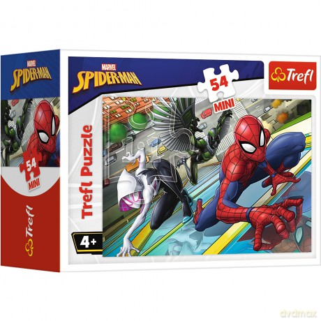TREFL 54 el. mini Czas na Spider-Mana 1 [PUZZLE]