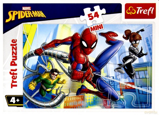 TREFL 54 el. mini Czas na Spider-Mana 3 [PUZZLE]
