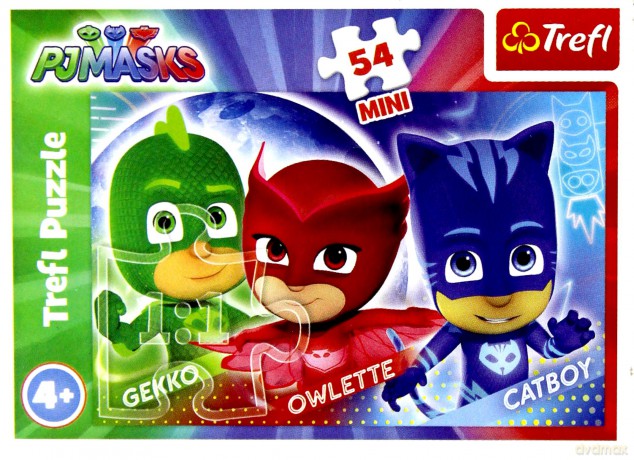TREFL 54 el. mini Pidżamersi Adventures 2 [PUZZLE]