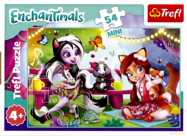 TREFL 54 el. mini Wesoły dzień Enchantimals 2 [PUZZLE]