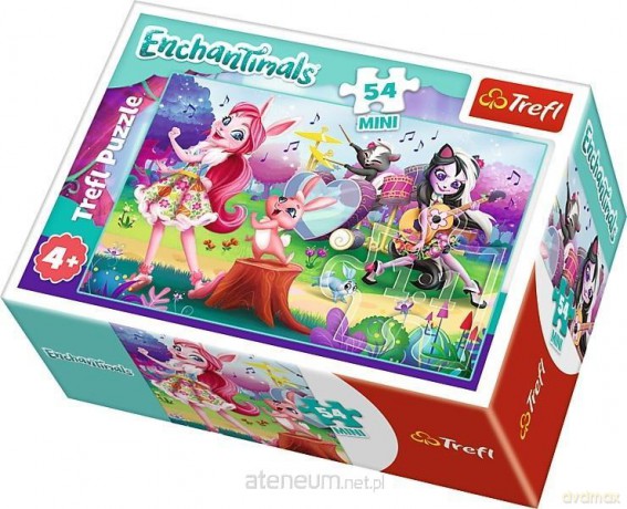 TREFL 54 el. mini Wesoły dzień Enchantimals 3 [PUZZLE]