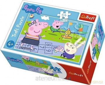 TREFL 54 el. mini Wesoły dzień Świnki Peppy 3 [PUZZLE]