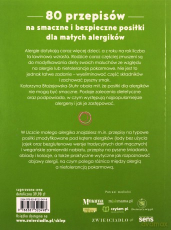 Uczta małego alergika. 80 przepisów - Katarzyna Błażejewska-Stuhr [KSIĄŻKA]