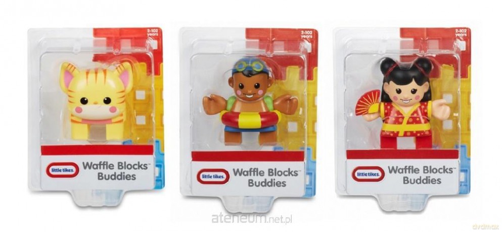 Waffle Blocks Figurki display (4 szt) [FIGURKA]