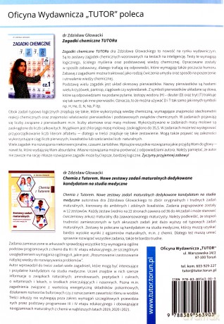 Zagadki chemiczne TUTORa - Zdzisław Głowacki [KSIĄŻKA]