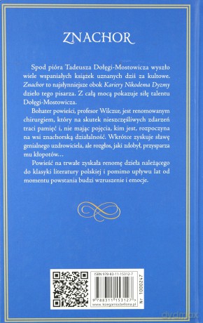 Znachor - Tadeusz Dołęga-Mostowicz [KSIĄŻKA]