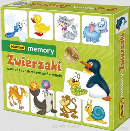 Zwierzaki - adamigo memory [GRA]