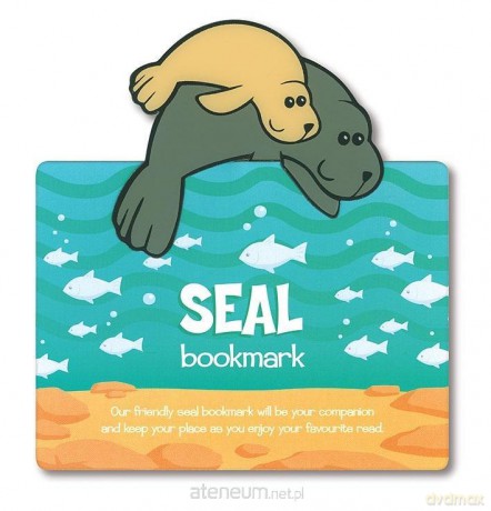 Zwierzęca zakładka do książki - Seal - Foka