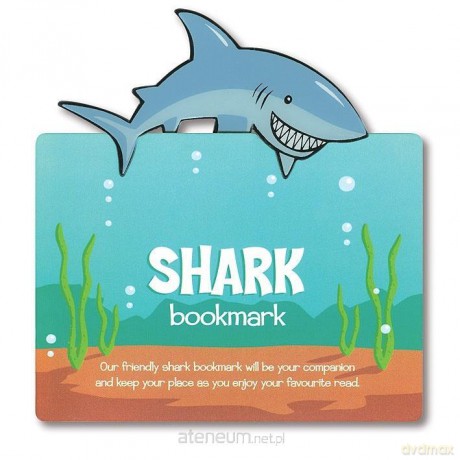 Zwierzęca zakładka do książki - Shark - Rekin