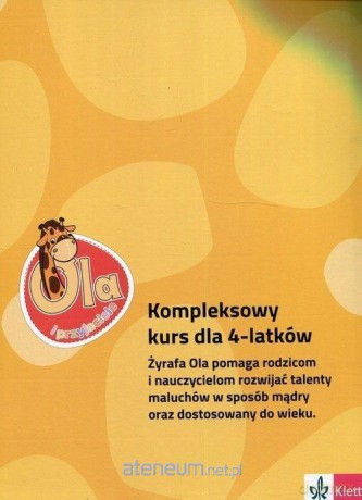 Żyrafa Ola. Kompleksowy kurs dla 4-latków [KSIĄŻKA]