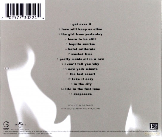 Eagles: Hell Freezes Over [CD]