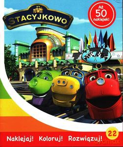 Stacyjkowo Naklejaj! Koloruj! Rozwiązuj! nr 22 [KSIĄŻKA]