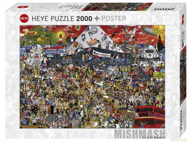 HEYE 2000 el. - Historia muzyki brytyjskiej [PUZZLE]