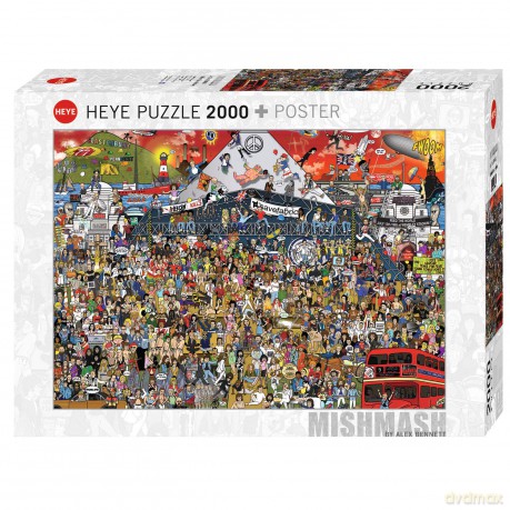 HEYE 2000 el. - Historia muzyki brytyjskiej [PUZZLE]