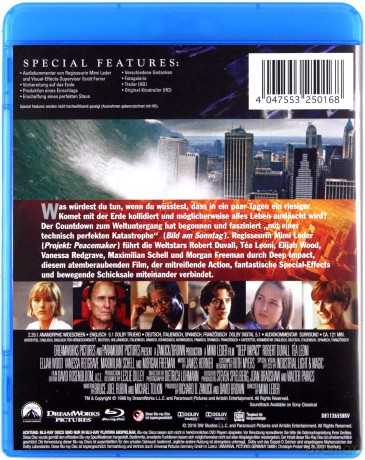 Deep Impact (Dzień zagłady) [Blu-Ray]
