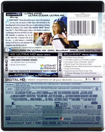Wild (Dzika Droga) [Blu-Ray 4K]+[Blu-Ray]