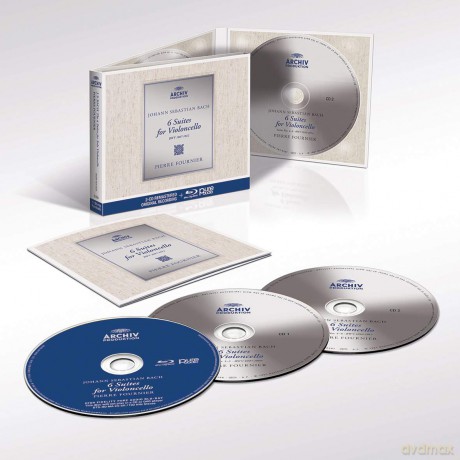Pierre Fournier: Bach Cello Suites [2CD]+[Blu-Ray]