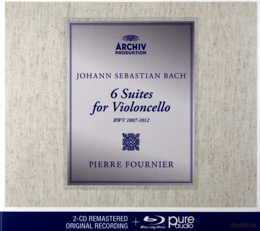 Pierre Fournier: Bach Cello Suites [2CD]+[Blu-Ray]