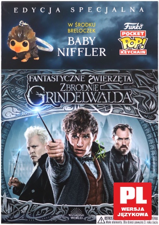 Fantastyczne Zwierzęta: Zbrodnie Grindelwalda z Breloczkiem Funko [DVD]