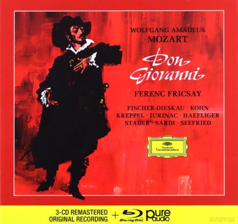 Ferenc Fricsay: Mozart Don Giovanni [3CD]+[Blu-Ray]