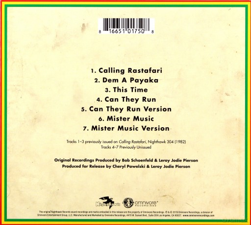 Culture: The Nighthawk Recordings [CD]