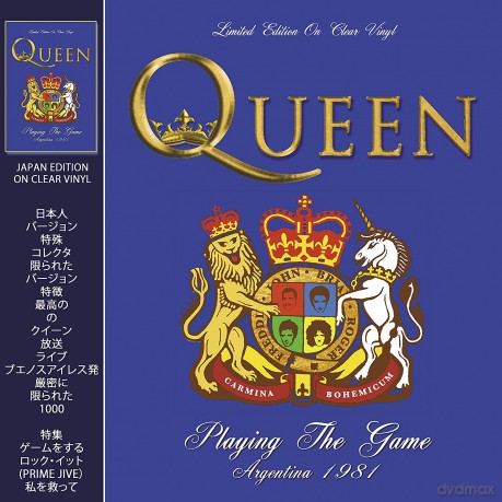 Queen: Playing The Game Argentina 1981 (Clear) [Winyl]