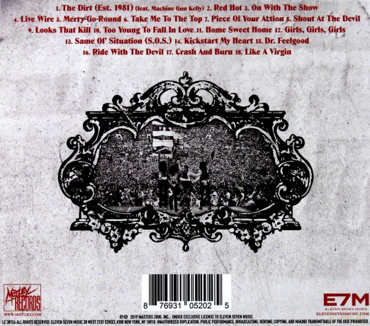 The Dirt soundtrack (Motley Crue) [CD]