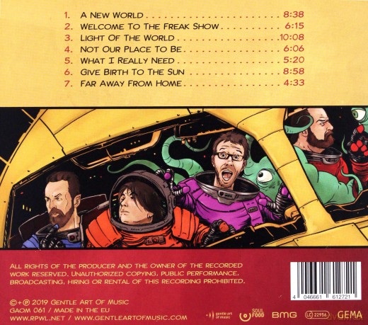 RPWL: Tales From Outer Space (digipack) [CD]