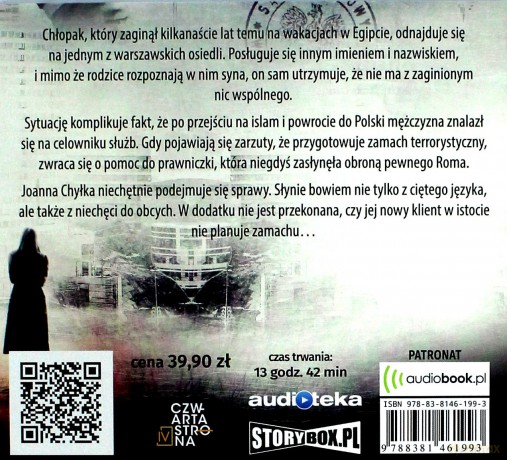 Inwigilacja. Seria z Joanną Chyłką (Tom 5) - Remigiusz Mróz [AUDIOBOOK]