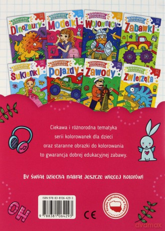 Modelki. Kolorowanki przedszkolaka [KSIĄŻKA]