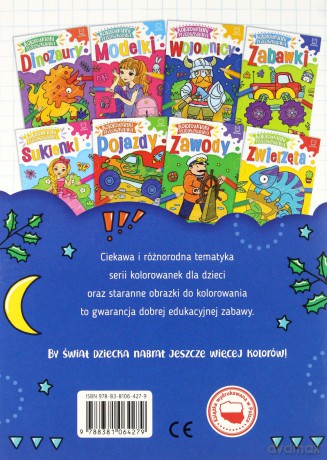 Wojownicy. Kolorowanki przedszkolaka [KSIĄŻKA]