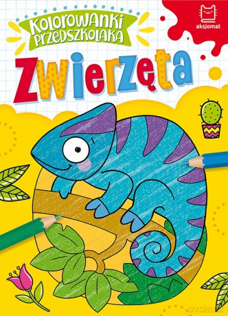 Zwierzęta kolorowanki przedszkolaka [KSIĄŻKA]