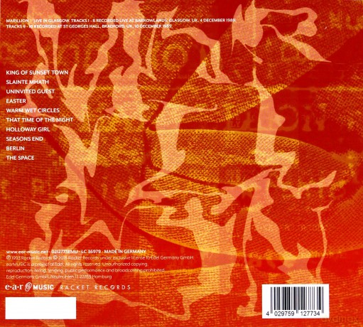 Marillion: Live In Glasgow [CD]