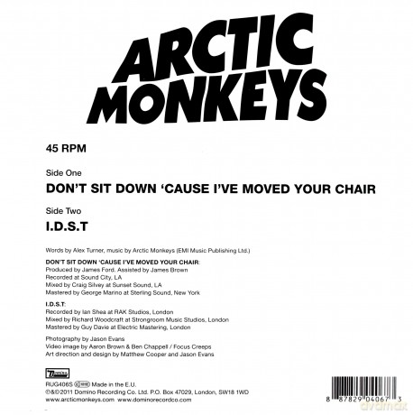 Arctic Monkeys: Don't Sit Down [Winyl]