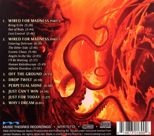 Jordan Rudess: Wired For Madness (digipack) [CD]