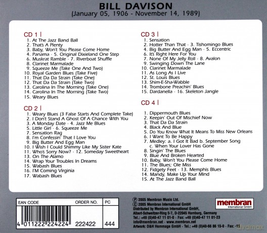 Wild Bill Davison: Quadromania, Jazz Edition [4CD]