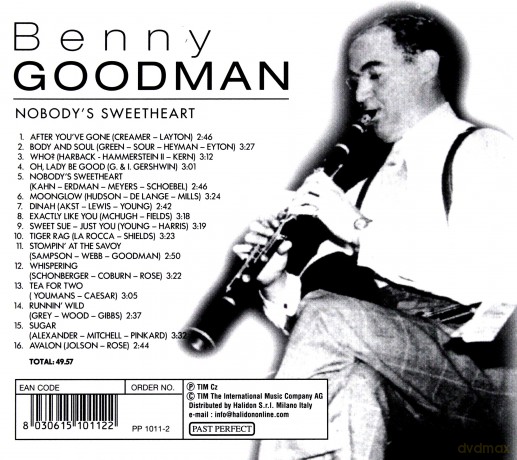 Benny Goodman: Nobodys Sweetheart [CD]