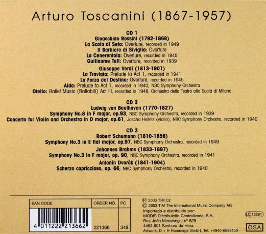 Arturo Toscanini [3CD]