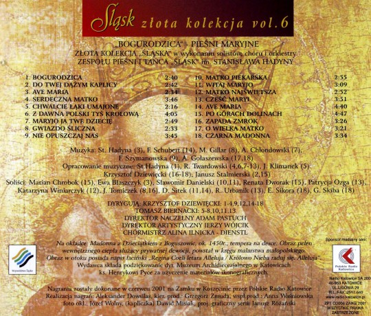 Zespół Pieśni i Tańca Śląsk: Bogurodzica. Pieśni Maryjne [CD]