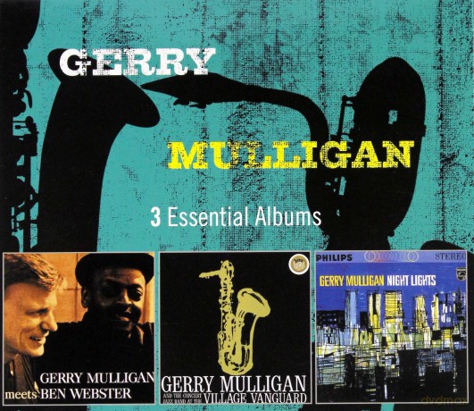 Gerry Mulligan: 3 Essential Albums (Mulligan Mets Webster, At The Village Vanguard, Night Lights) [3CD]