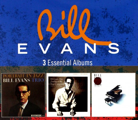 Bill Evans: 3 Essential Albums (Portrait In Jazz, Sunday At Village, Solo Session) [3CD]