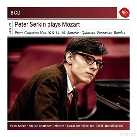 Peter Serkin: Peter Serkin Plays Mozart [6CD]