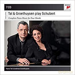 Tal & Groethuysen: Schubert: Complete Piano Music for Four Hands [7CD]