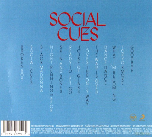 Cage The Elephant: Social Cues [CD]