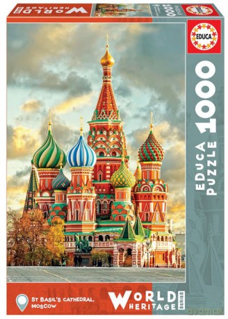 EDUCA 1000 el. Cerkiew Wasyla Błogosławionego [PUZZLE]