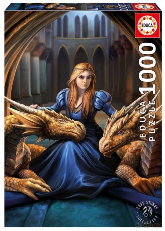 EDUCA 1000 el. Dzika lojalność, Anny Stokes [PUZZLE]