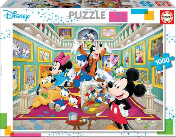 EDUCA 1000 el. Galeria sztuki Mickey [PUZZLE]