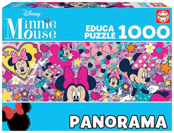 EDUCA 1000 el. Myszka Minnie Panorama [PUZZLE]